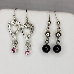 Dangle Earrings Hearts